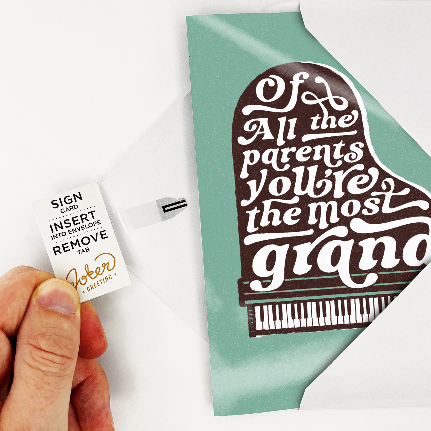 Endless Thank You Grandparent Card with Glitter