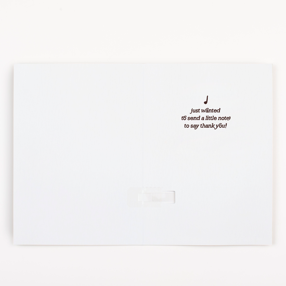 Endless Thank You Grandparent Card with Glitter