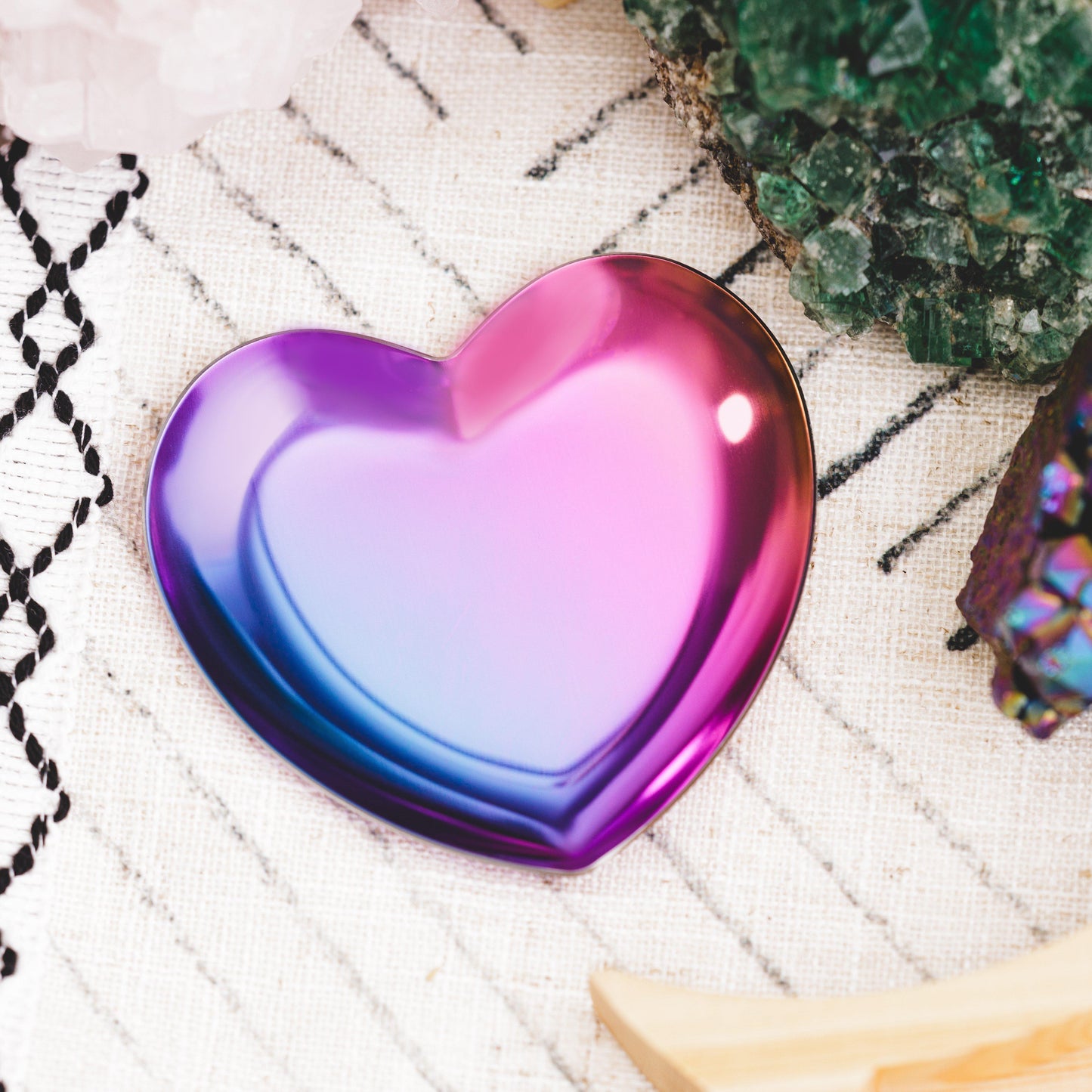 The Best is Yet to Come Heart-Shaped Engagement Ring Dish