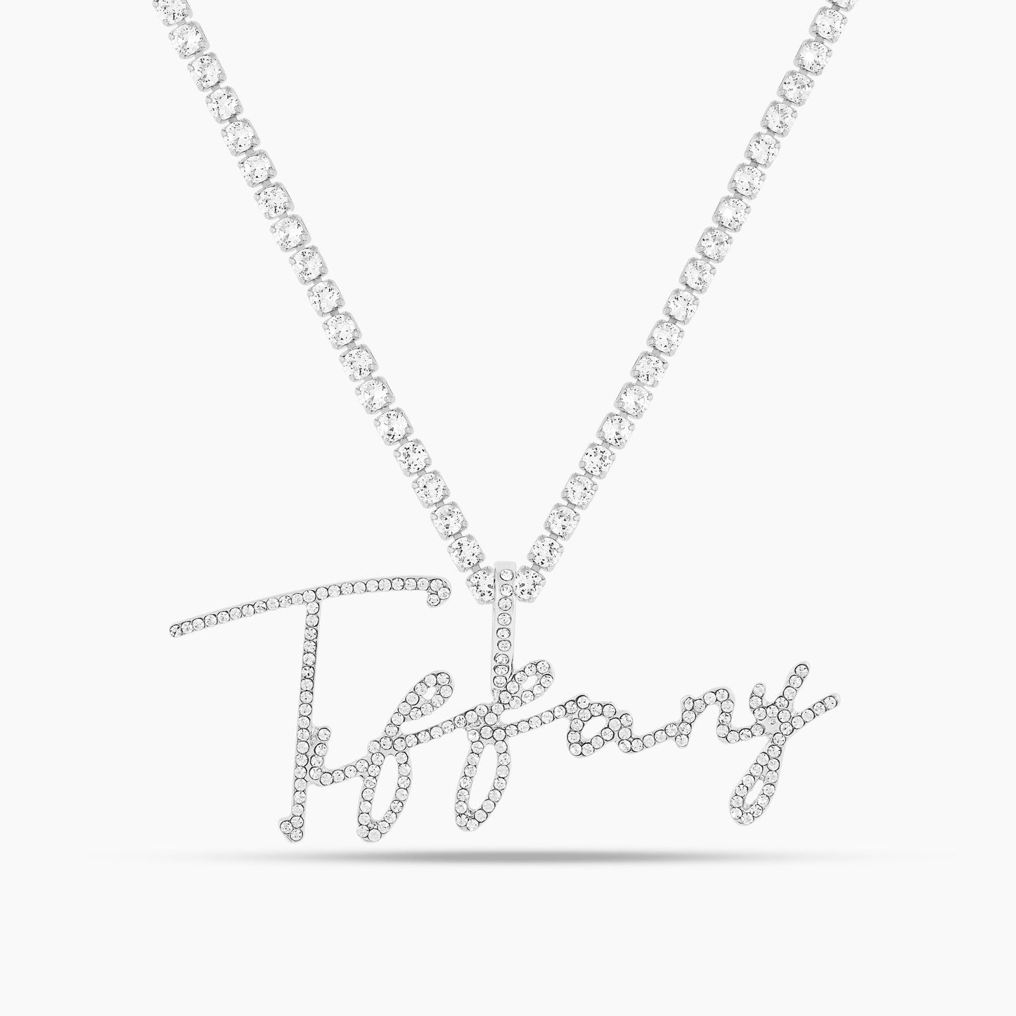 Radiance Script Name Necklace