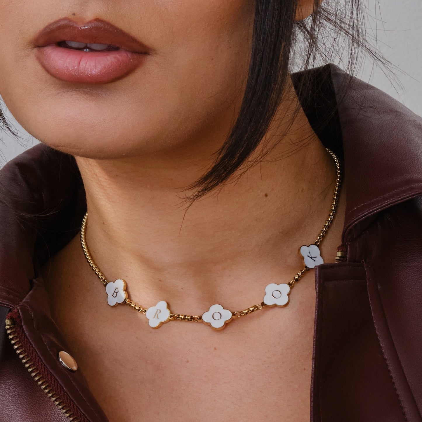 Luxe Petal Name Necklace