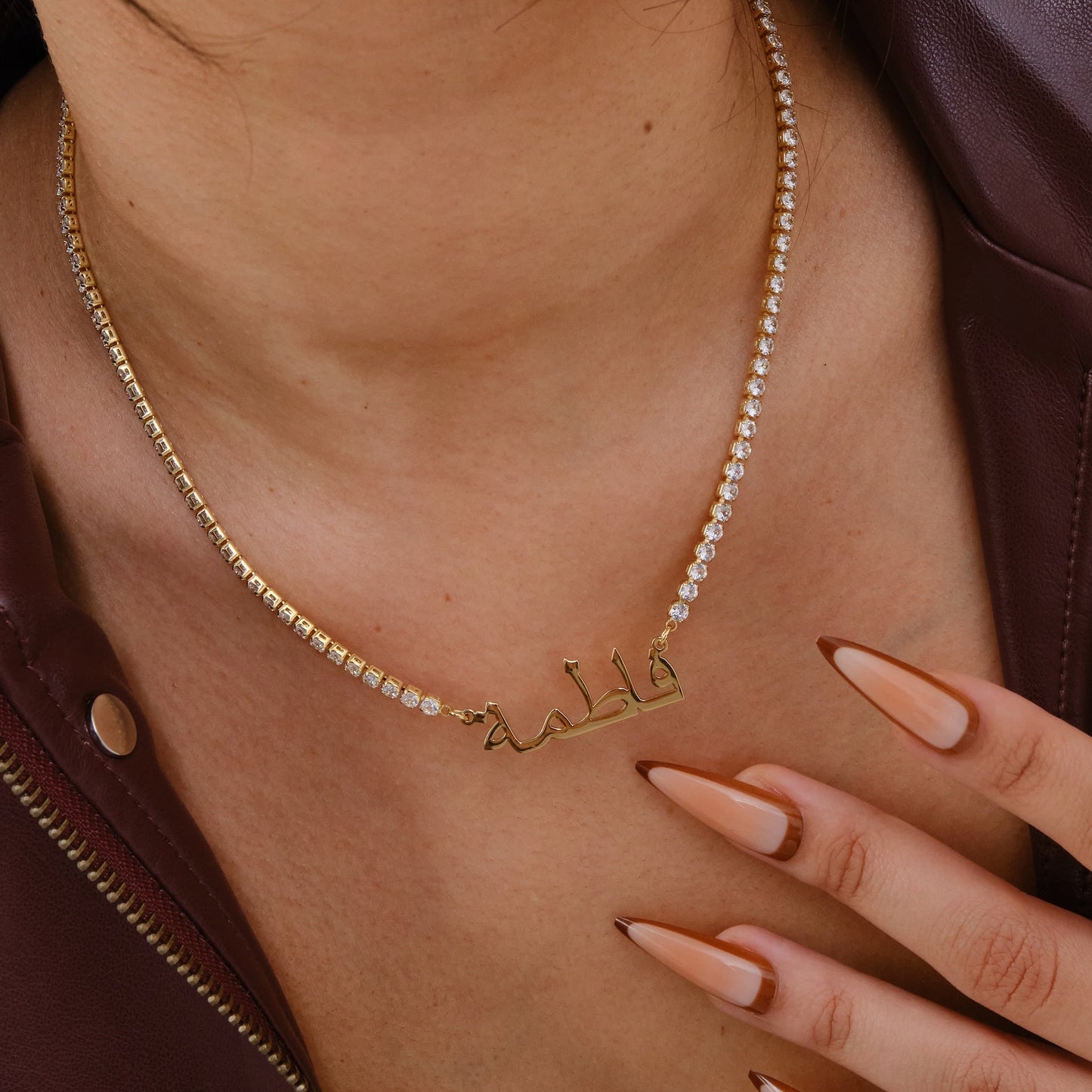 Luxe Arabic Tennis Chain