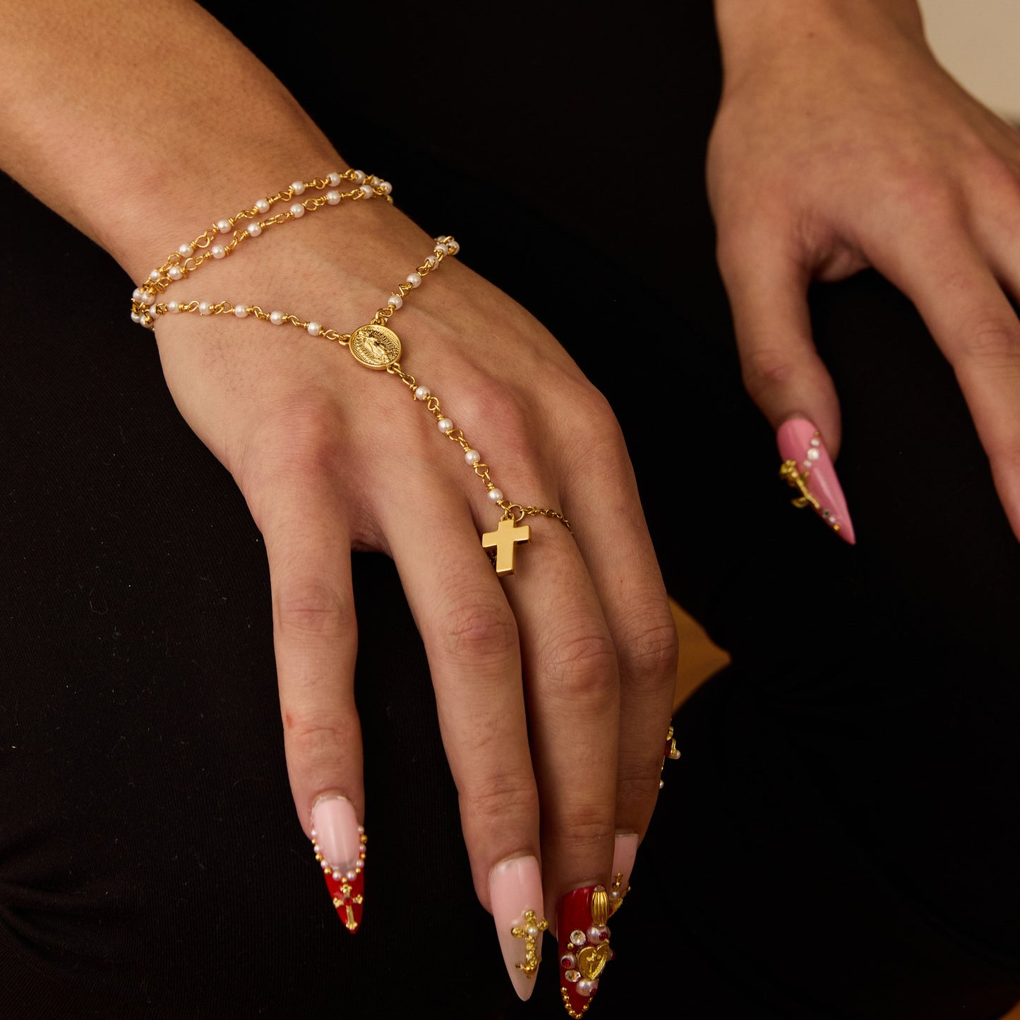 Divine Touch Rosary Hand Chain