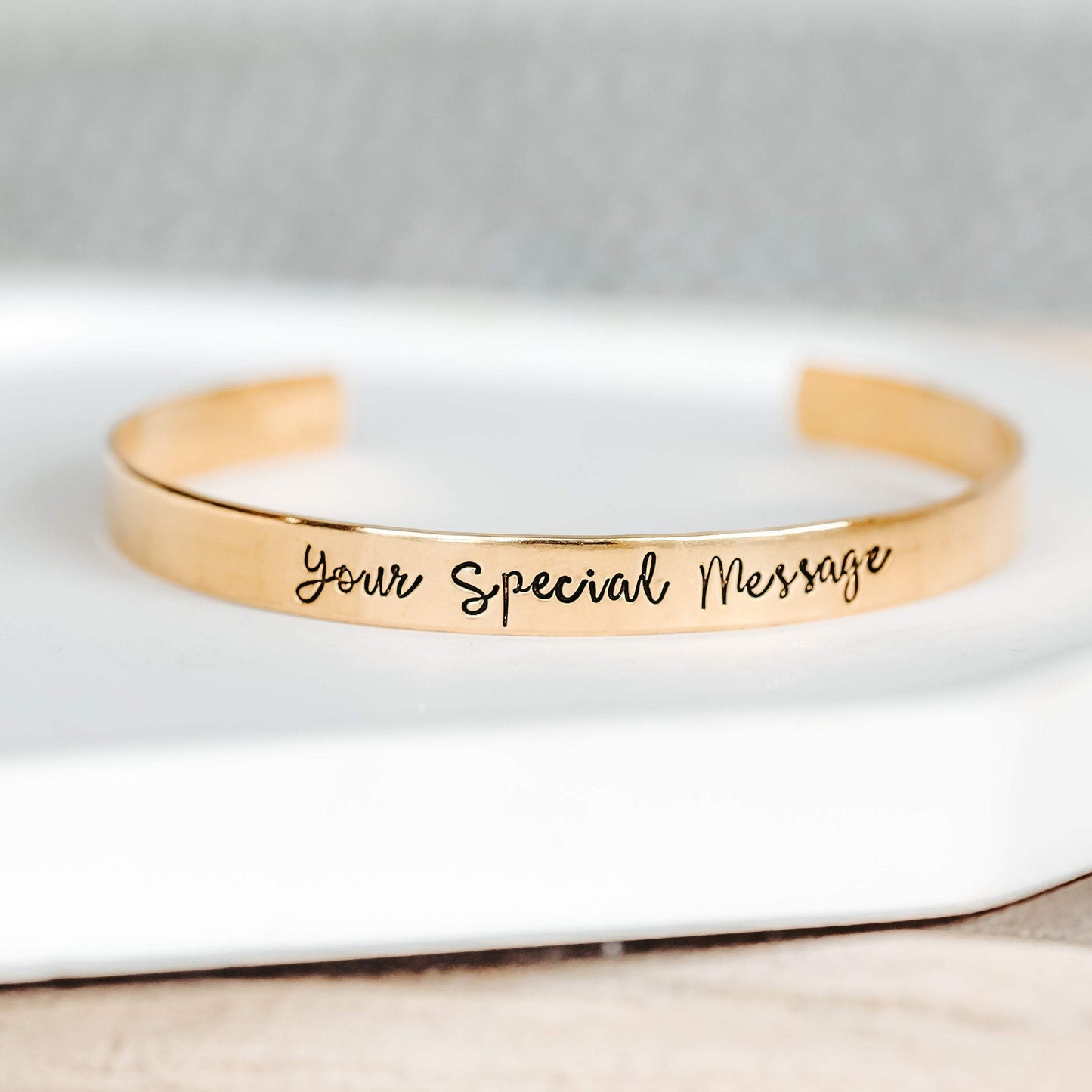 VEGAN Stacking Cuff Bracelet