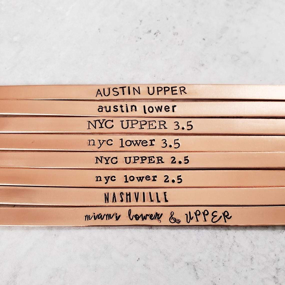 VEGAN Stacking Cuff Bracelet