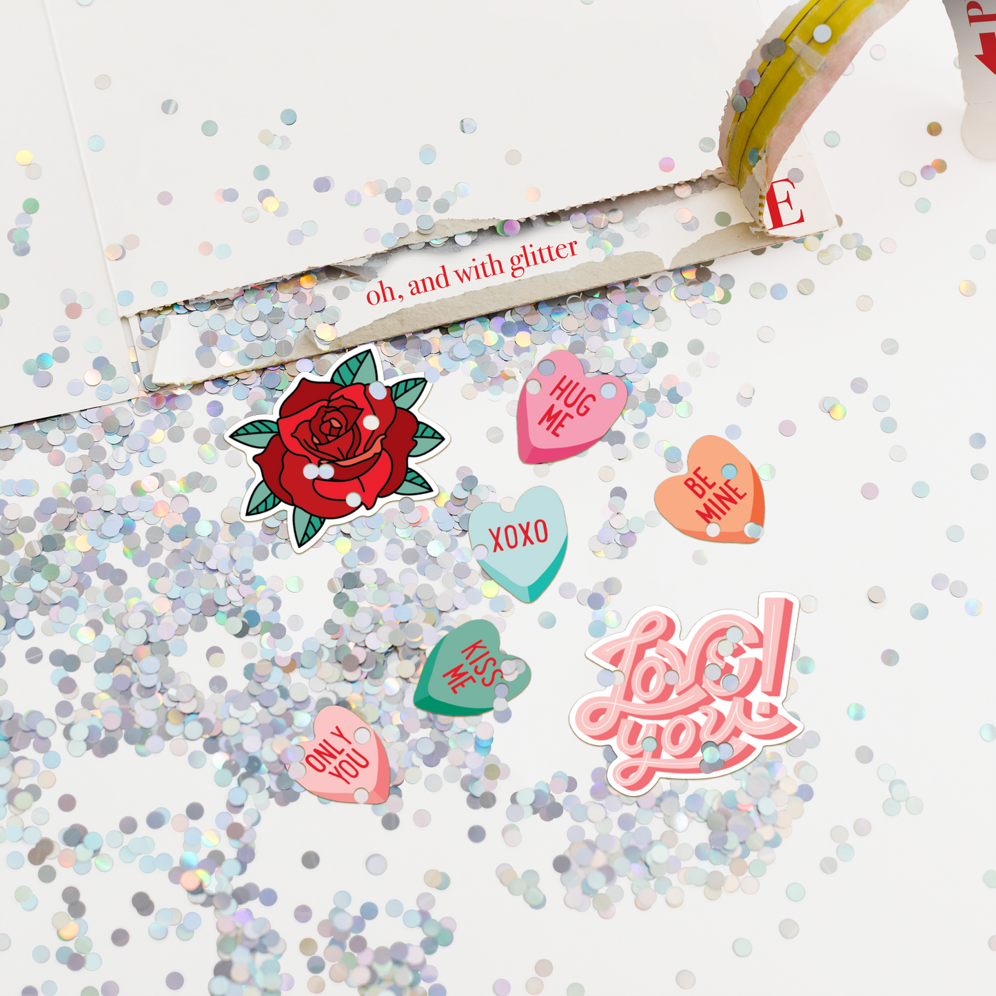 Endless I Love You Sticker Surprise