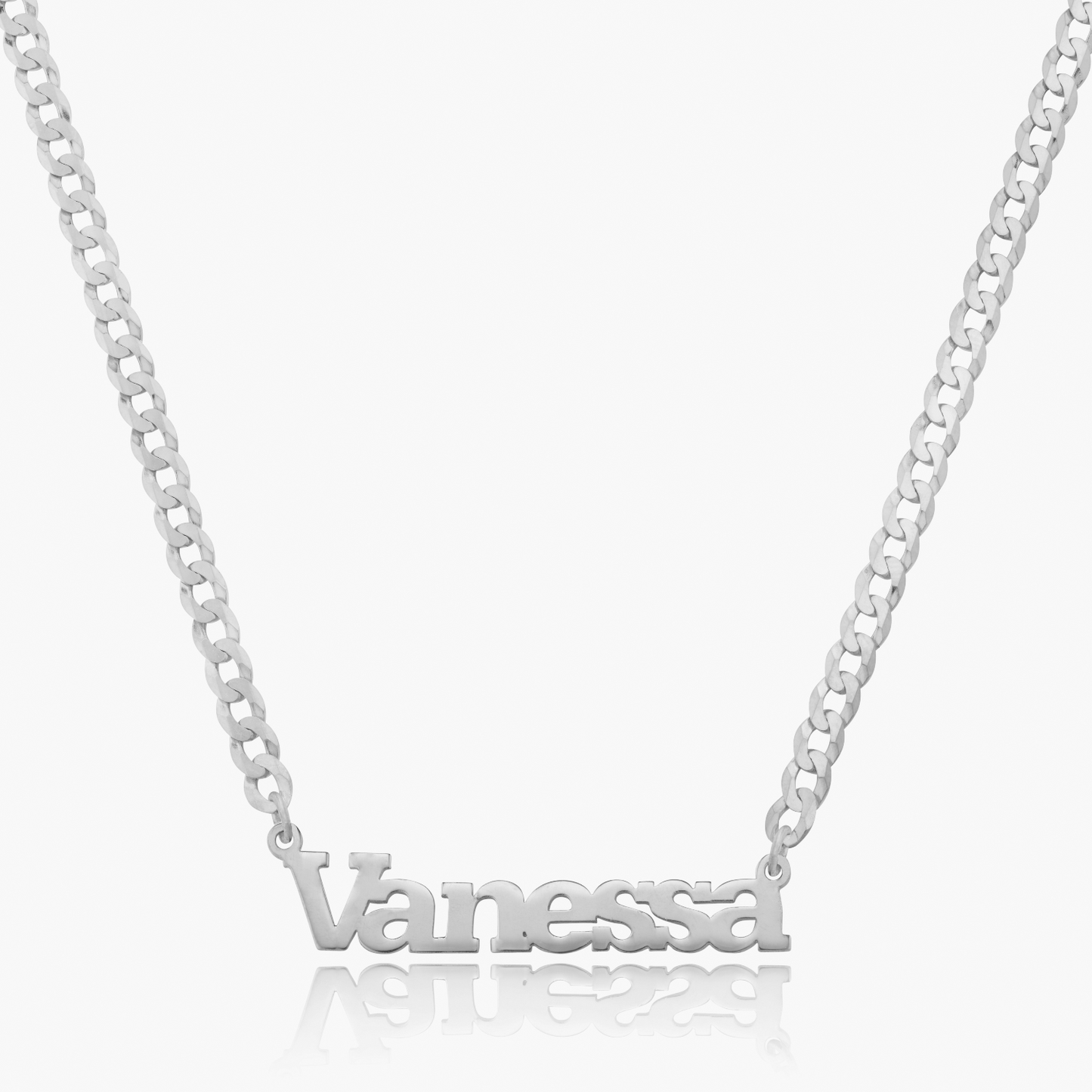Kid's Times New Roman Name Necklace