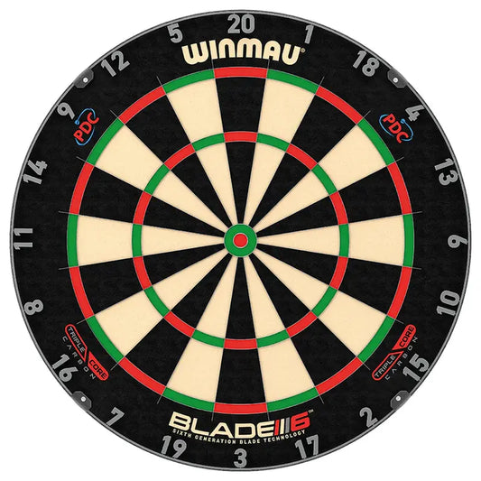 Winmau Blade 6 Triple Core Steel Tip Dartboard