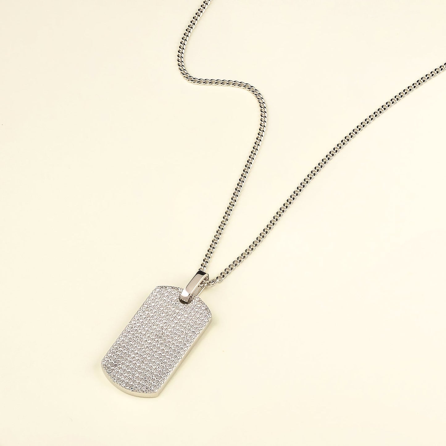 The Iced Dog Tag