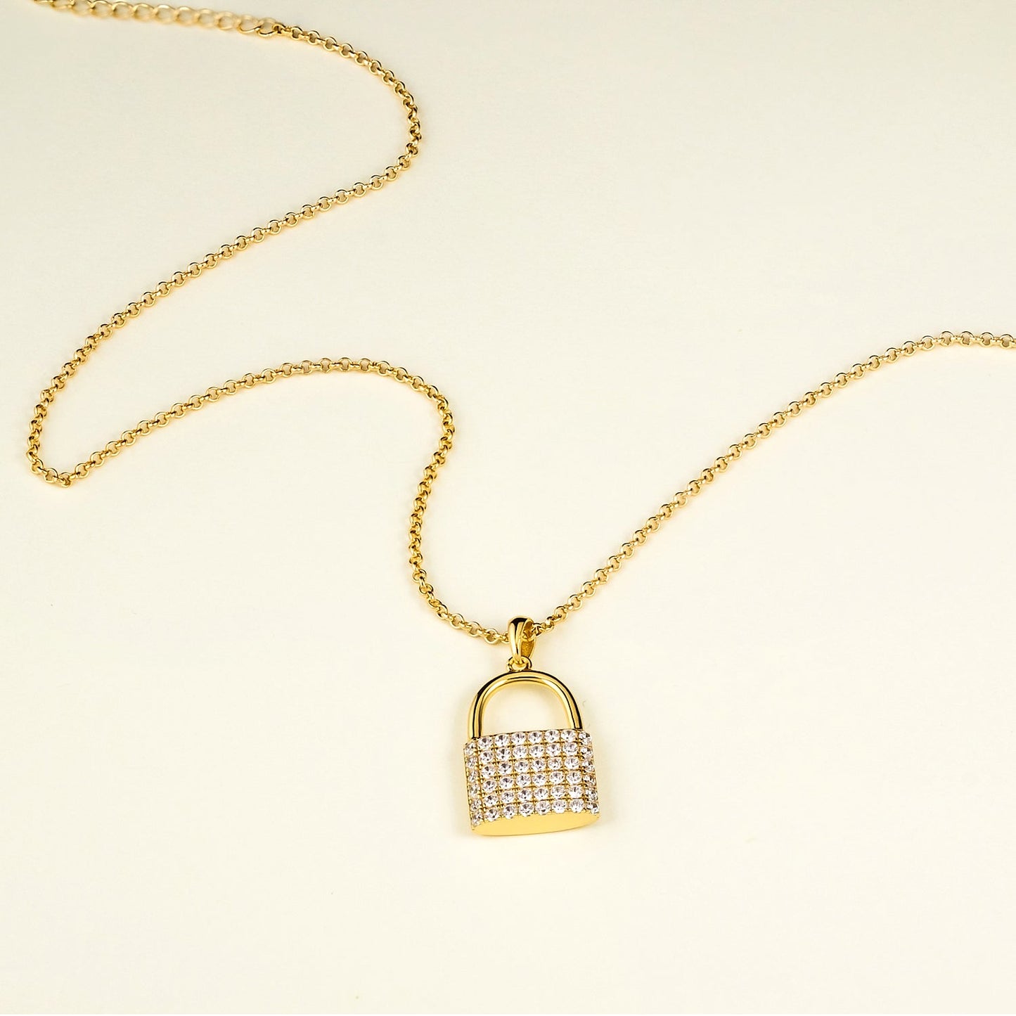 The Iced Lock Pendant