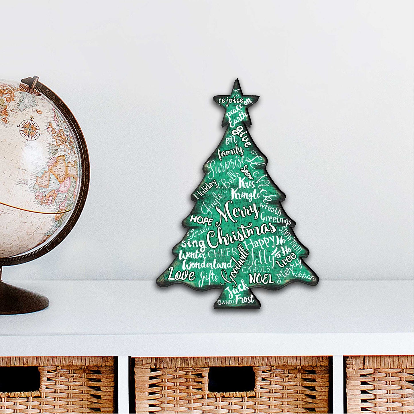 Merry Christmas Decorative Door Decor - Christmas Decor - 8198812-2H