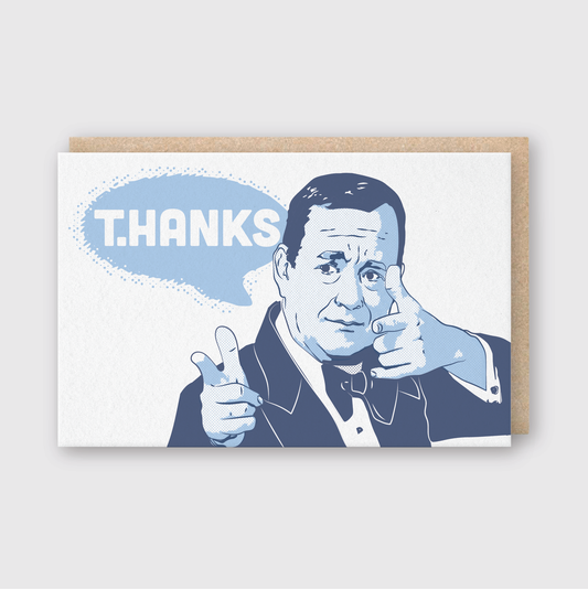 T. HANKS Greeting Card
