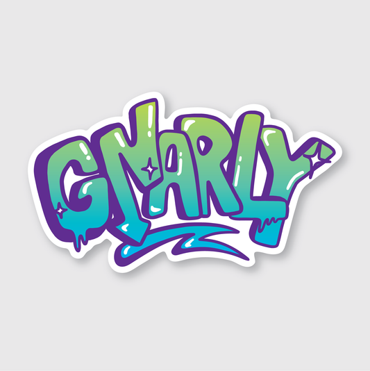 Gnarly Sticker