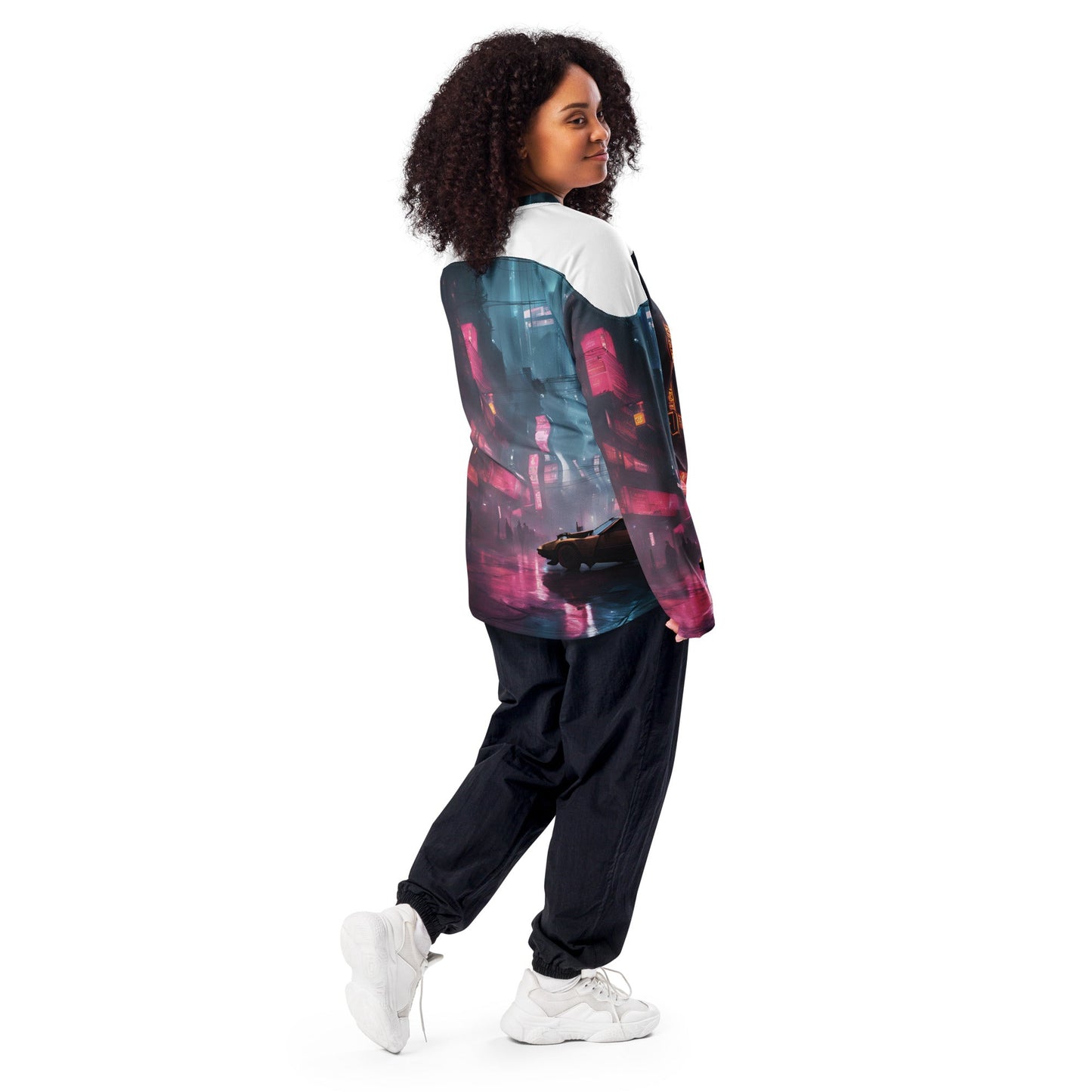 Synthwave City 3 Recycled Hockey Jersey