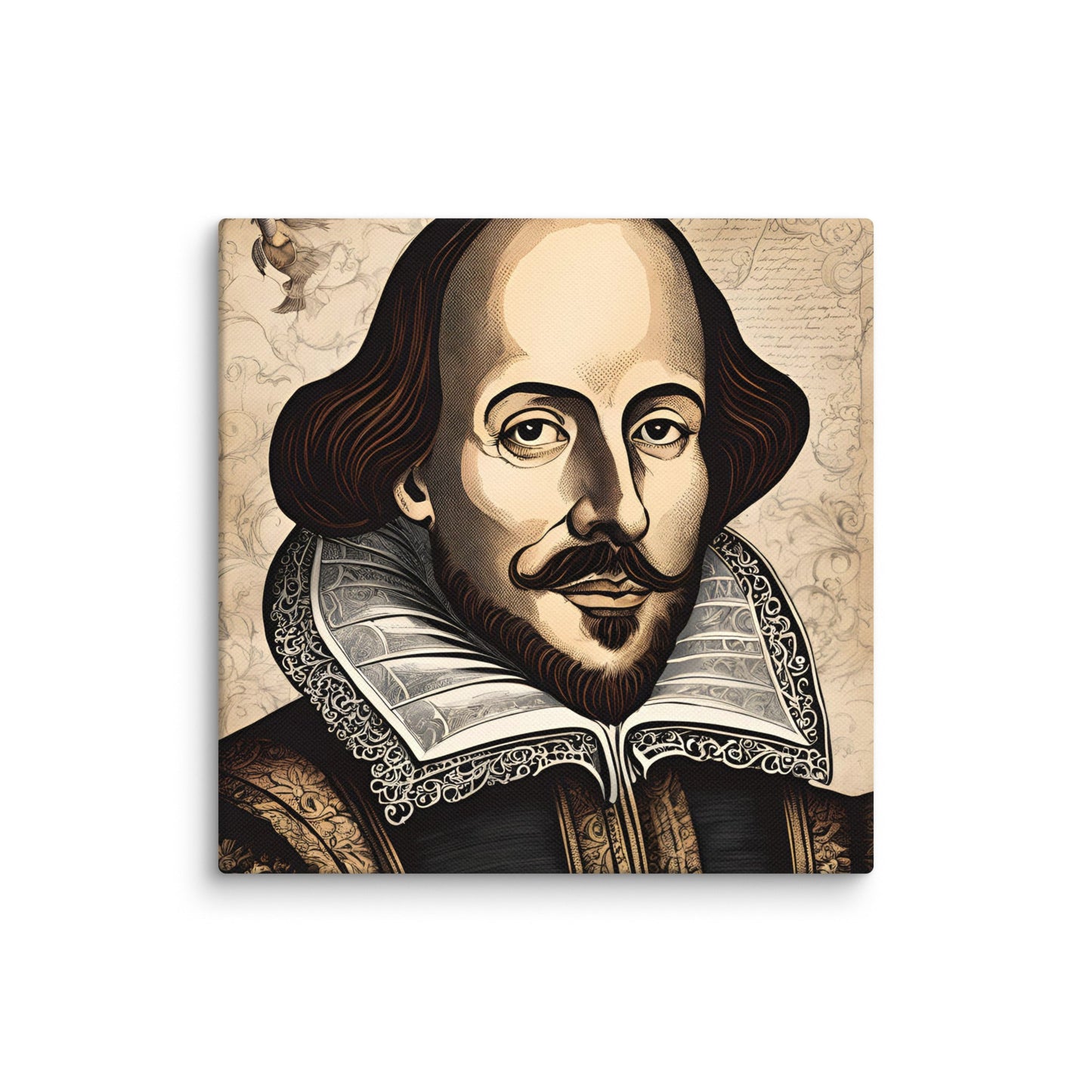 William Shakespeare Portait on Canvas
