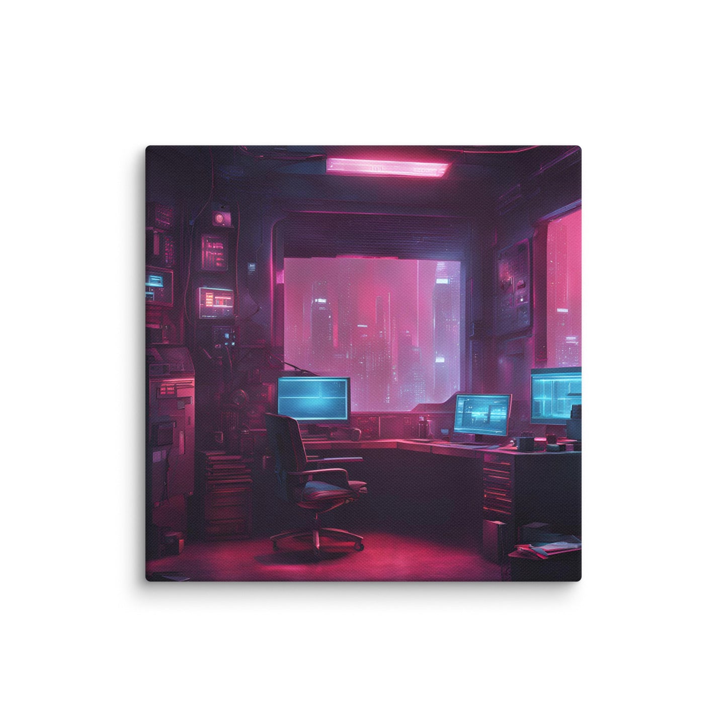 Night Work 3 Canvas