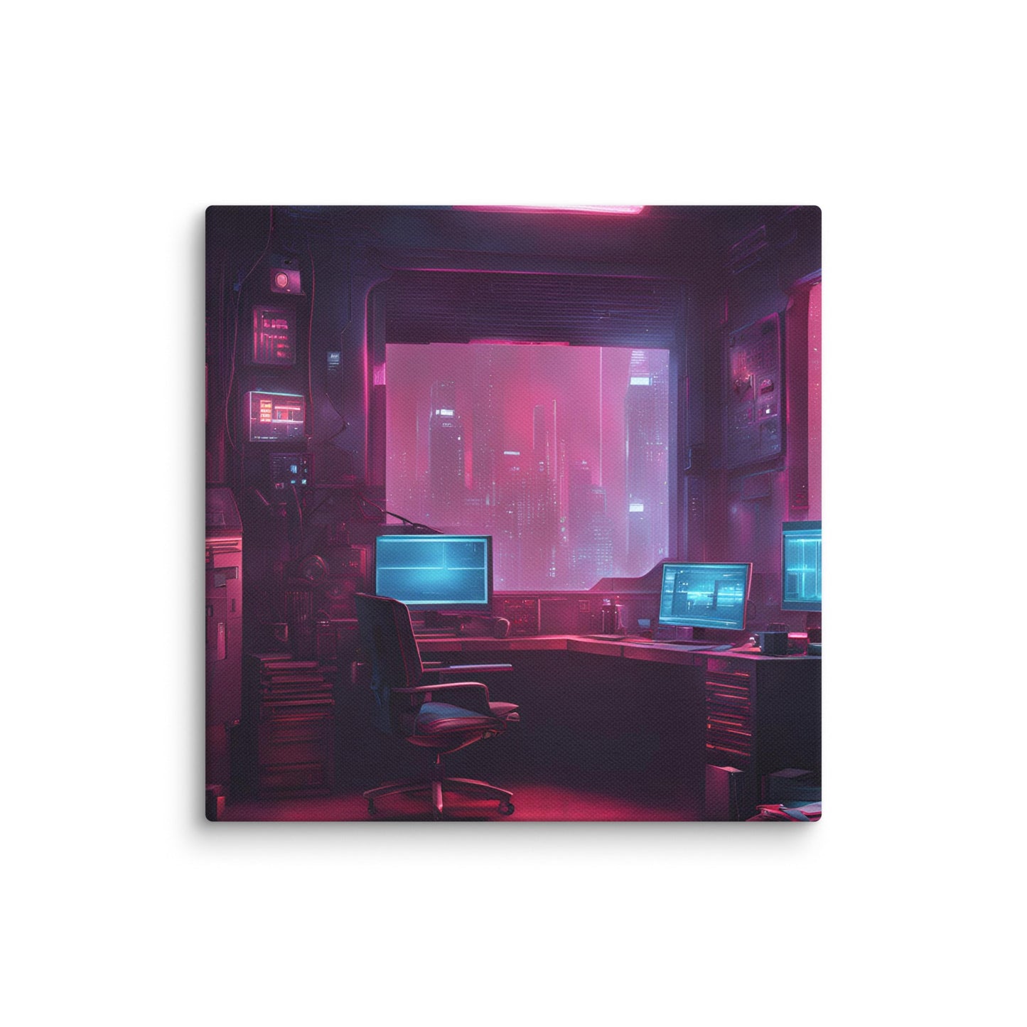 Night Work 3 Canvas