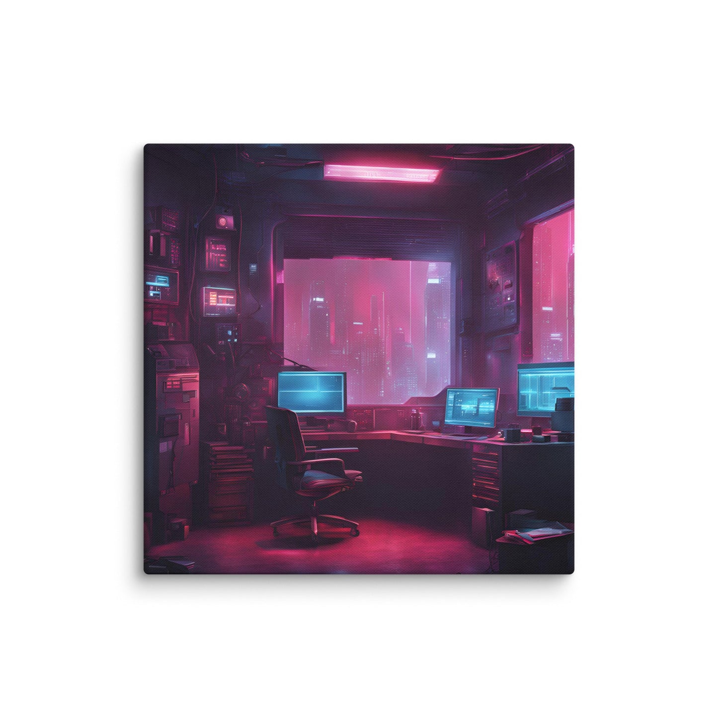 Night Work 3 Canvas
