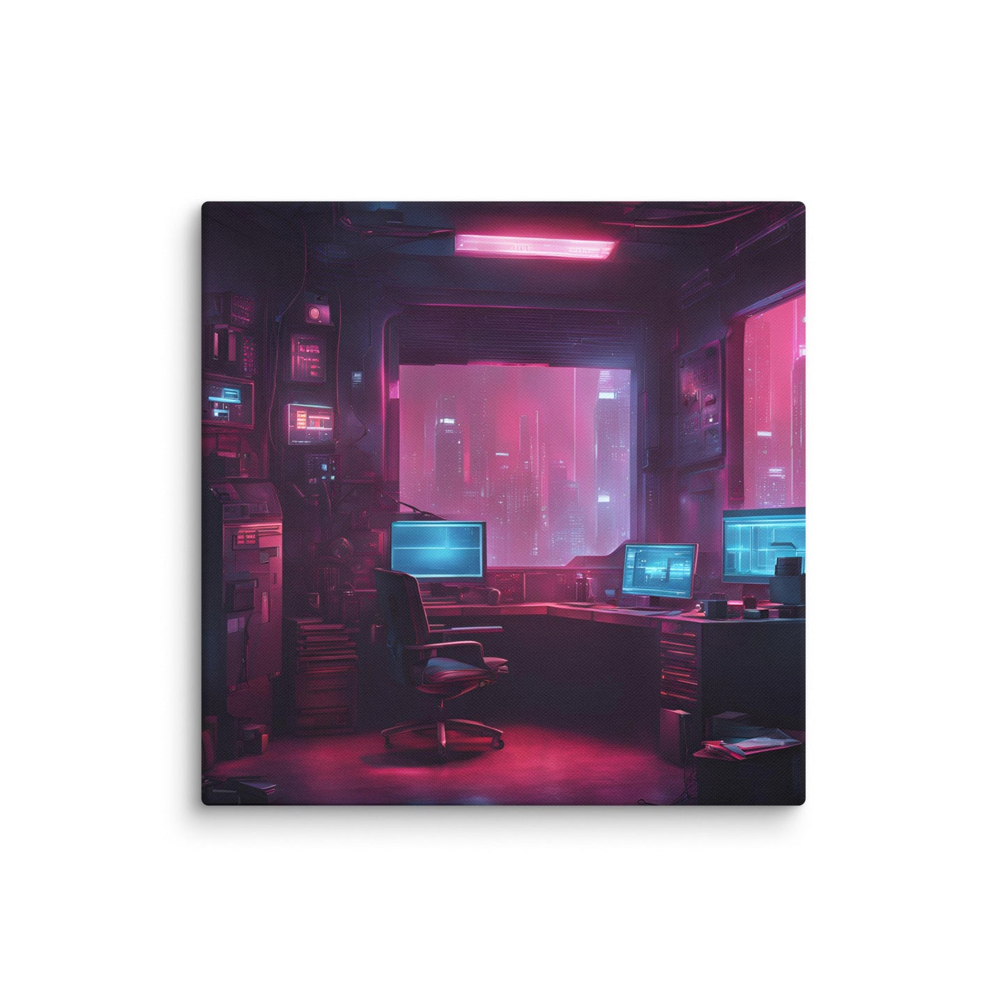 Night Work 3 Canvas