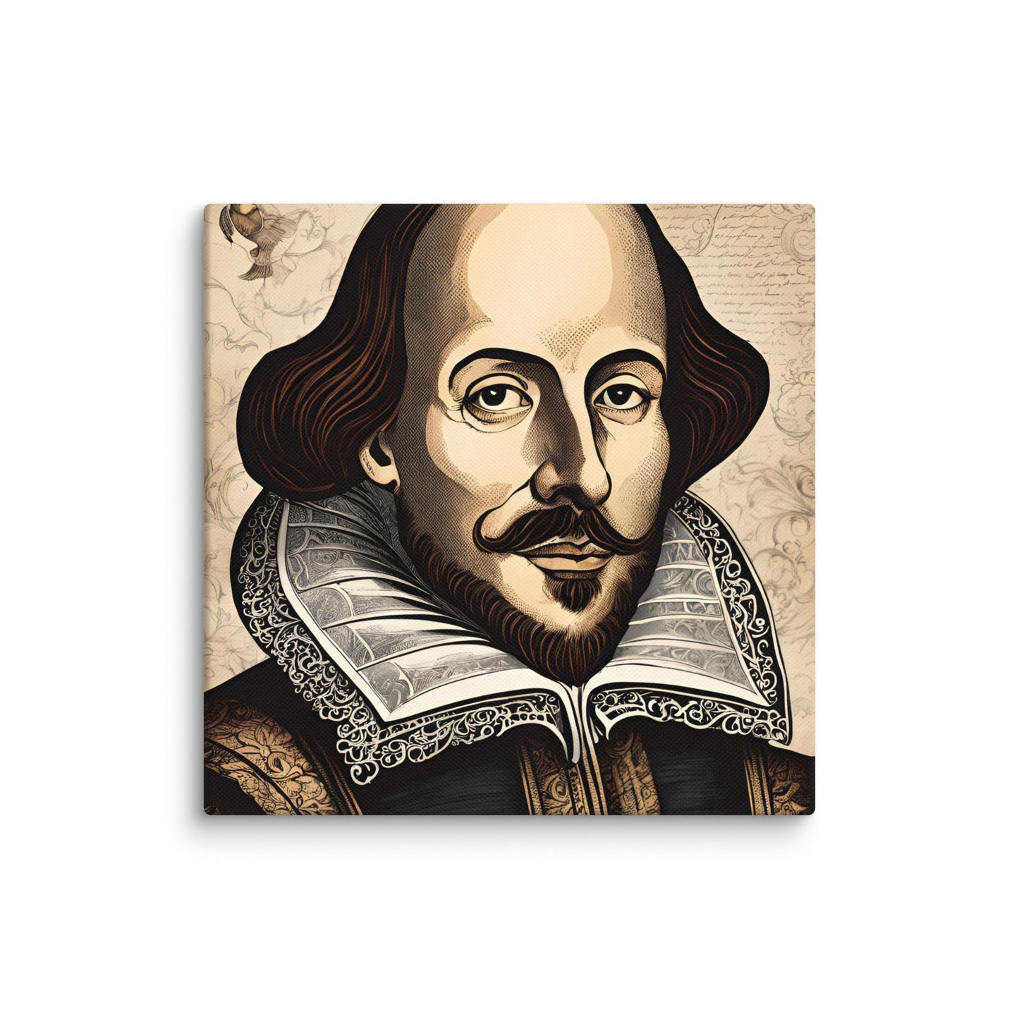 William Shakespeare Portait on Canvas