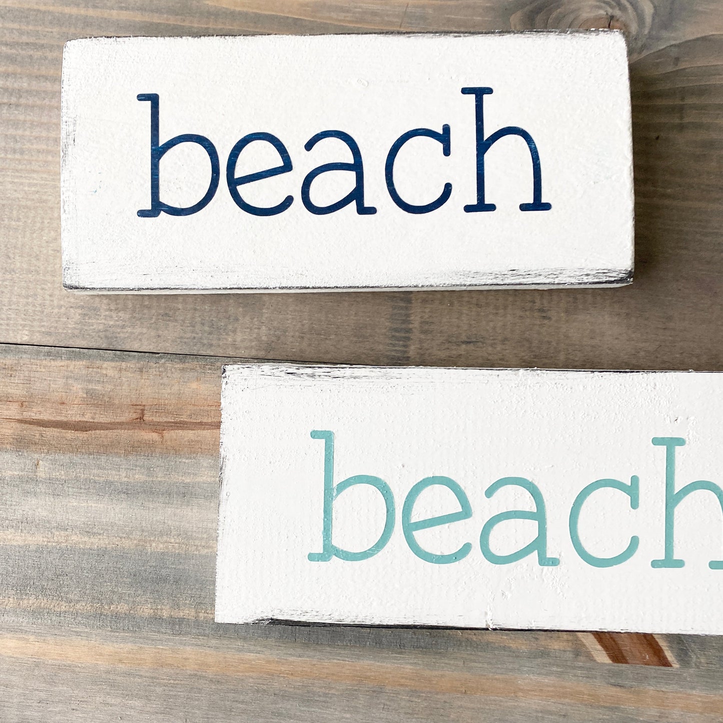 Small Beach Sign