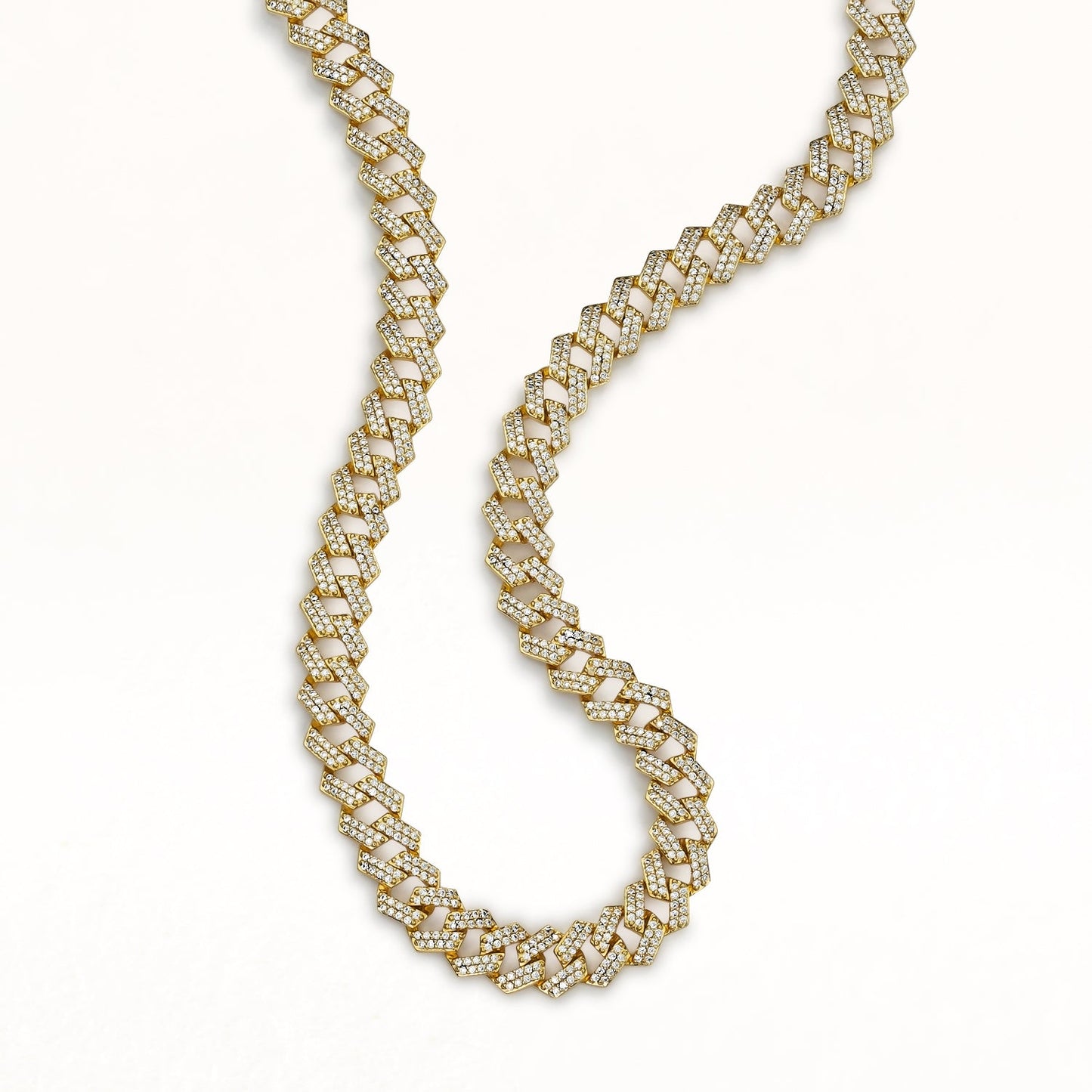 Men's Iced Prong Cuban Chain