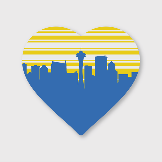 Seattle Heart Sticker