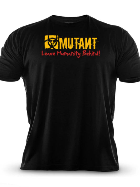 Men's Letter Graphic Round Neck Short Sleeve T-Shirt