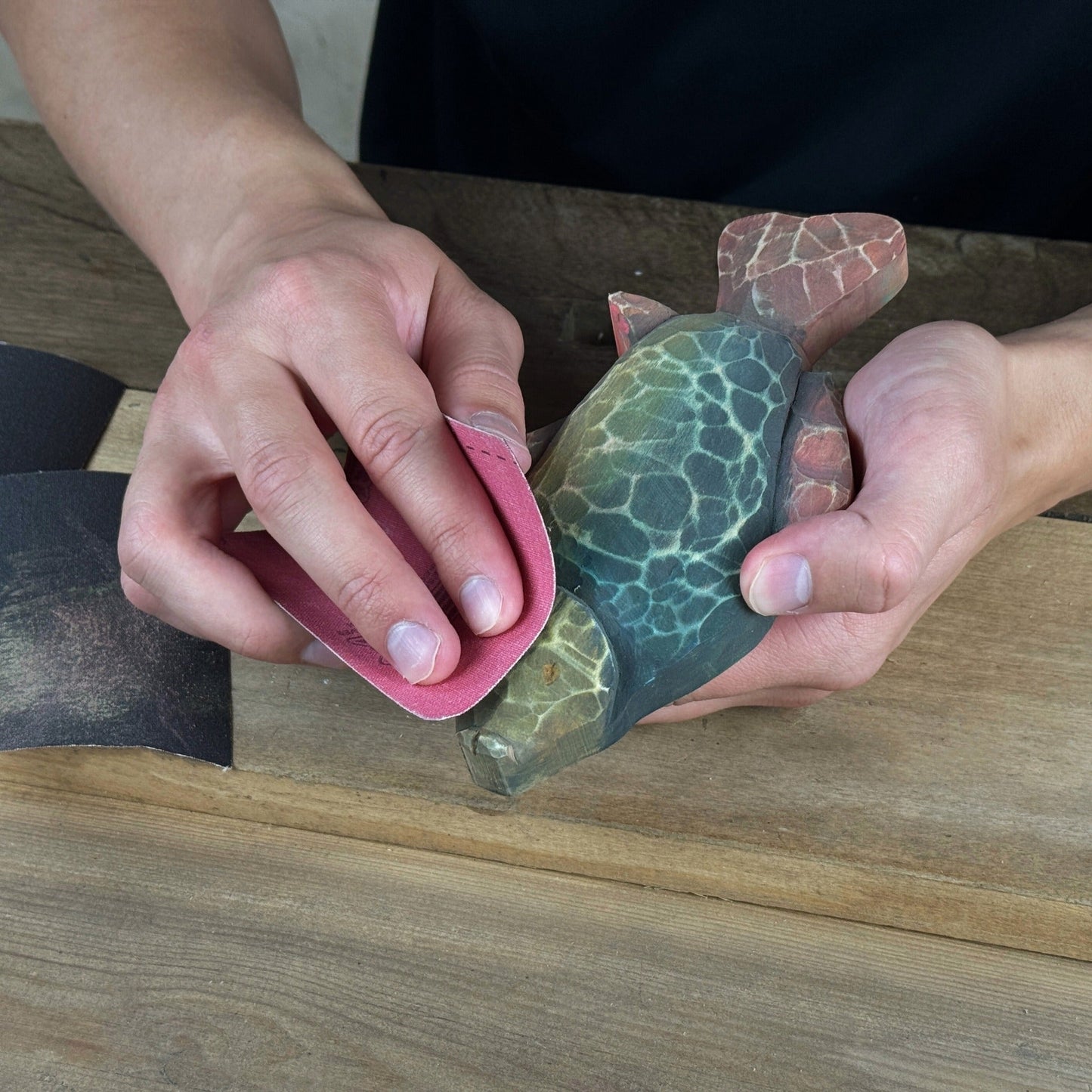 DIY Fish Wood Carving & Painting Kit – Beginner Whittling Set with Video Tutorial