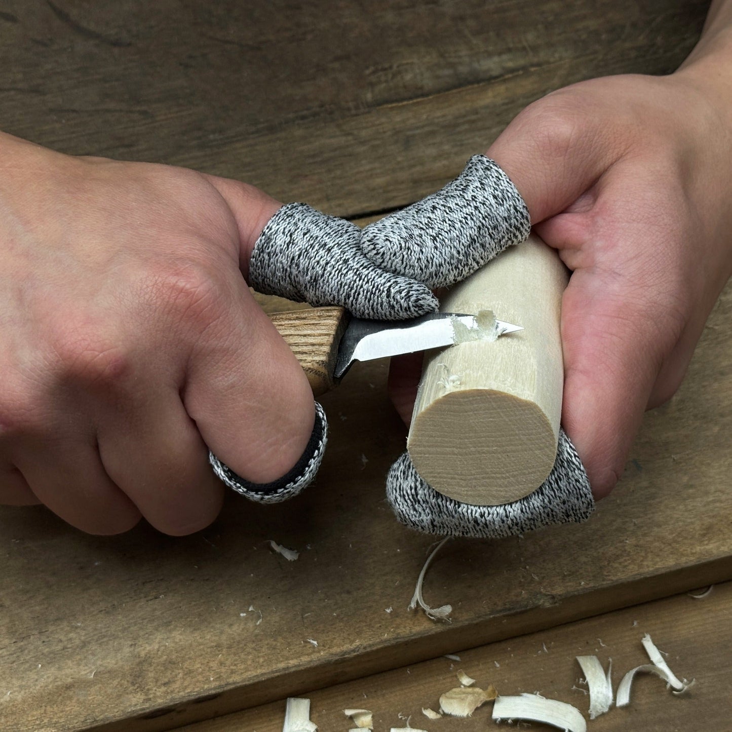 DIY Mushroom Wood Carving & Painting Kit