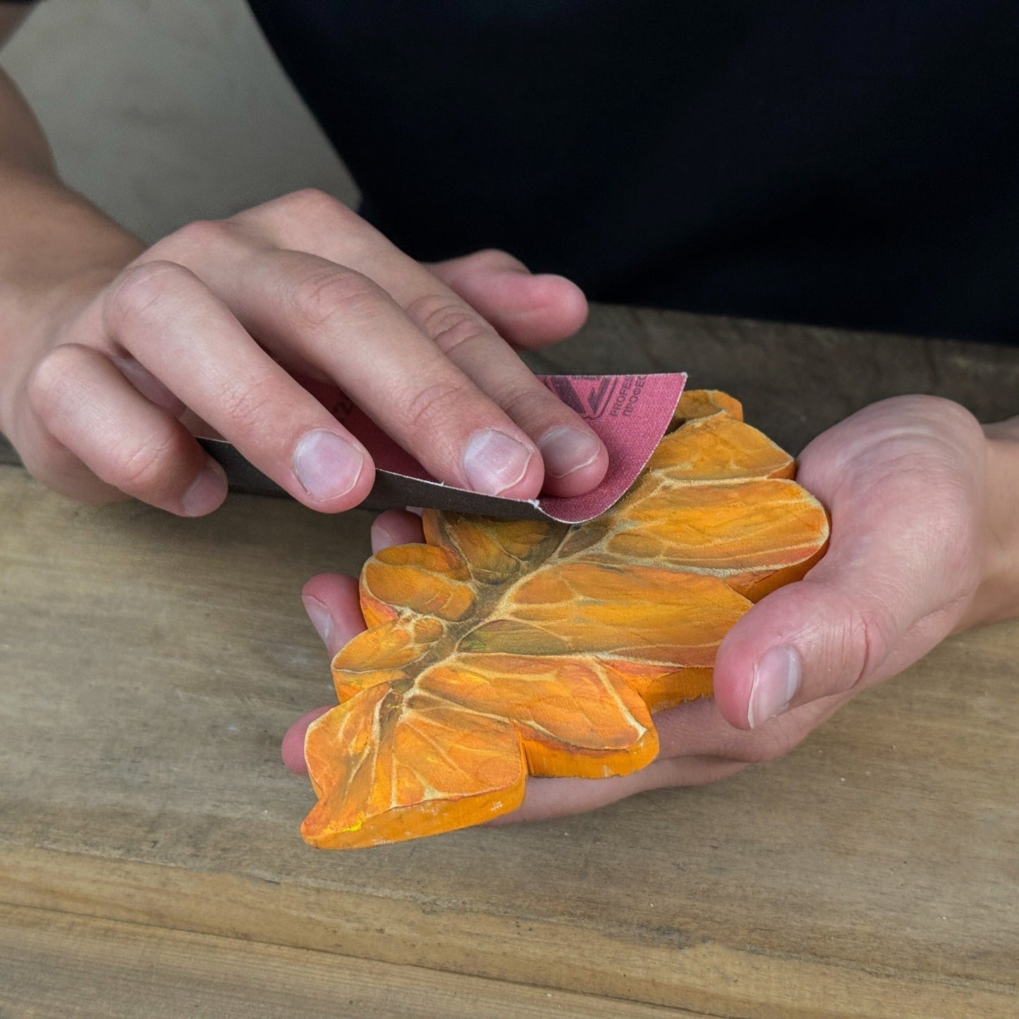 DIY Oak Leaf Carving and Painting Kit