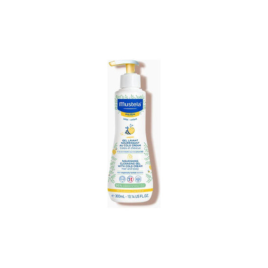 Mustela Nourishing & Cleansing Cold Cream for Dry Skin - 10.14 fl oz