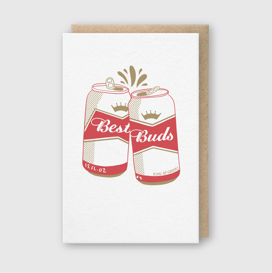 Best Buds Beers Greeting Card
