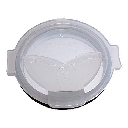 ORCA Whale Tail Flip Flop Chaser Cup Lid, White