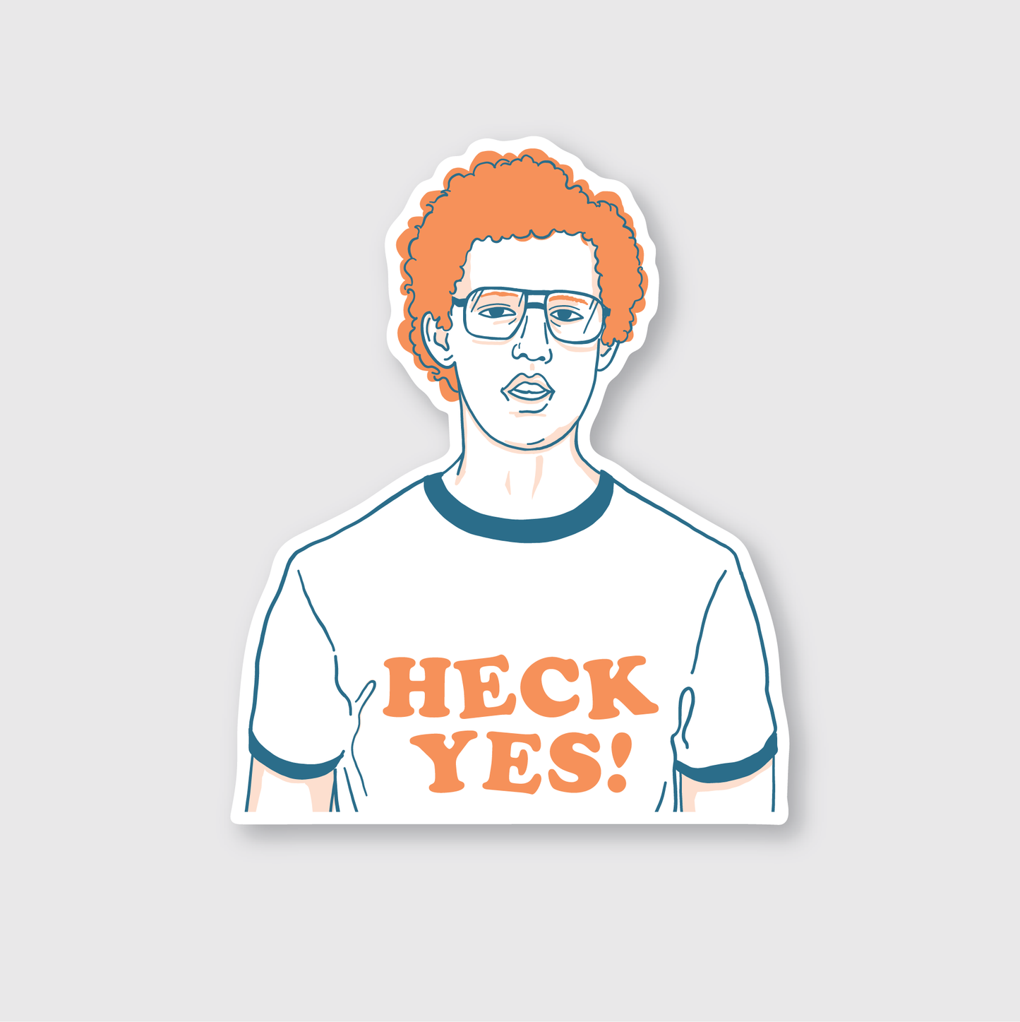 Heck Yes Sticker
