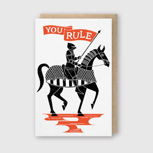 You Rule Greeting Card