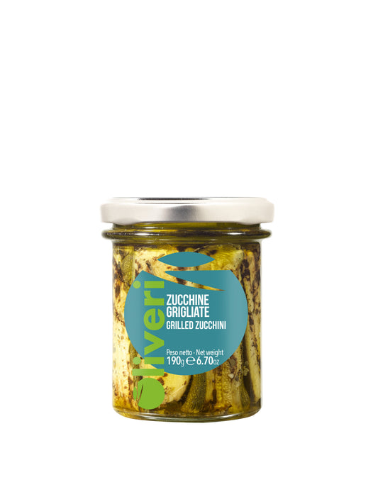 Grilled Zucchini in Extra Virgin Olive Oil (Zucchine Grigliate)