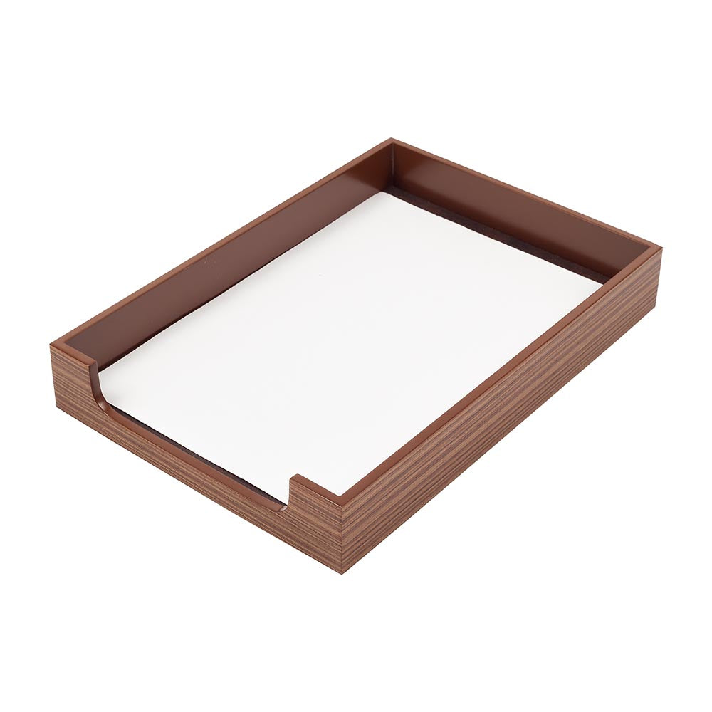 MOOG Zebrona Leather Desk Organizer Set- 11 PCS