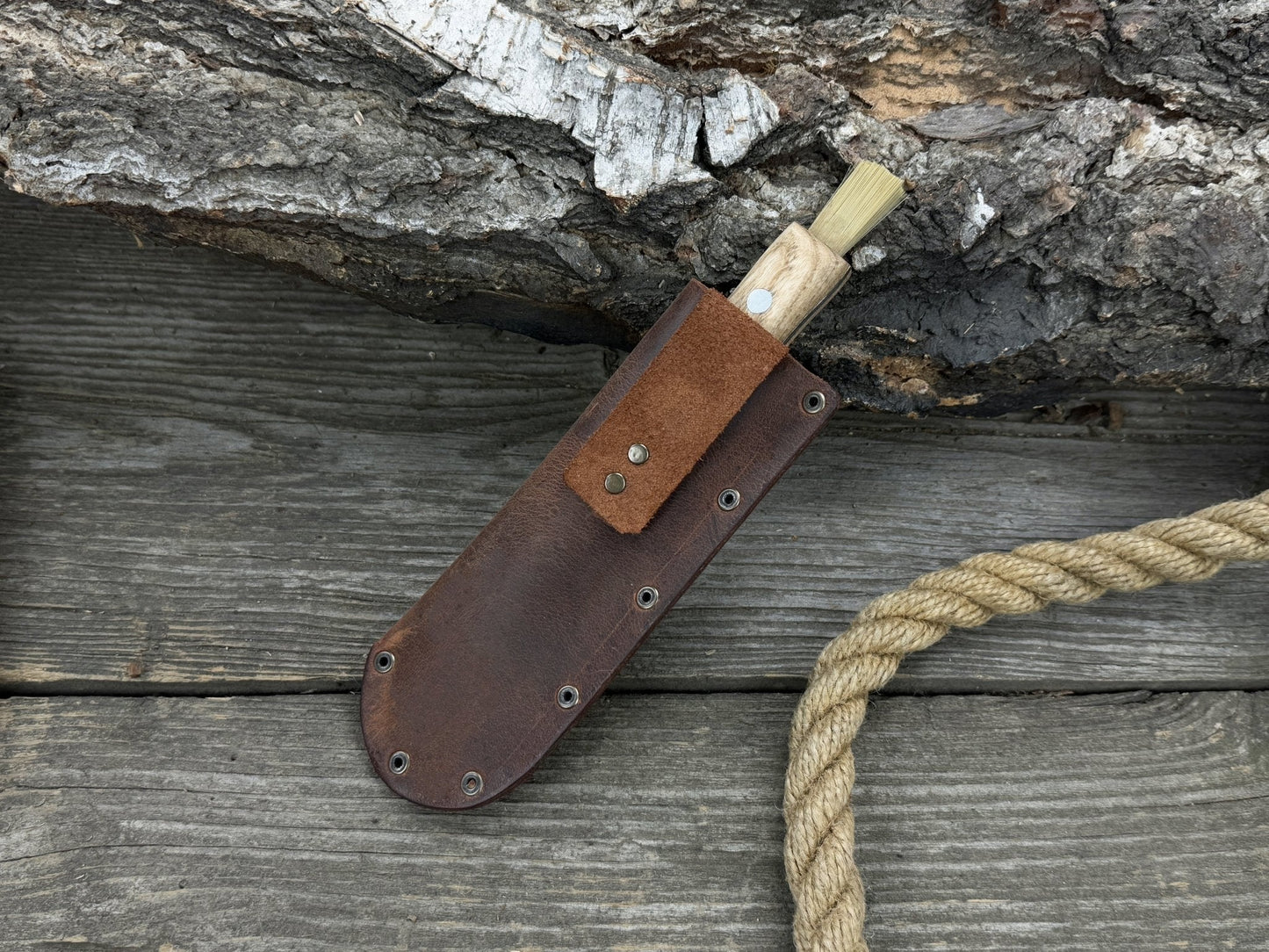 Hand-Forged Knife for Mushroom Foraging, 8 cm (3.15 inches)