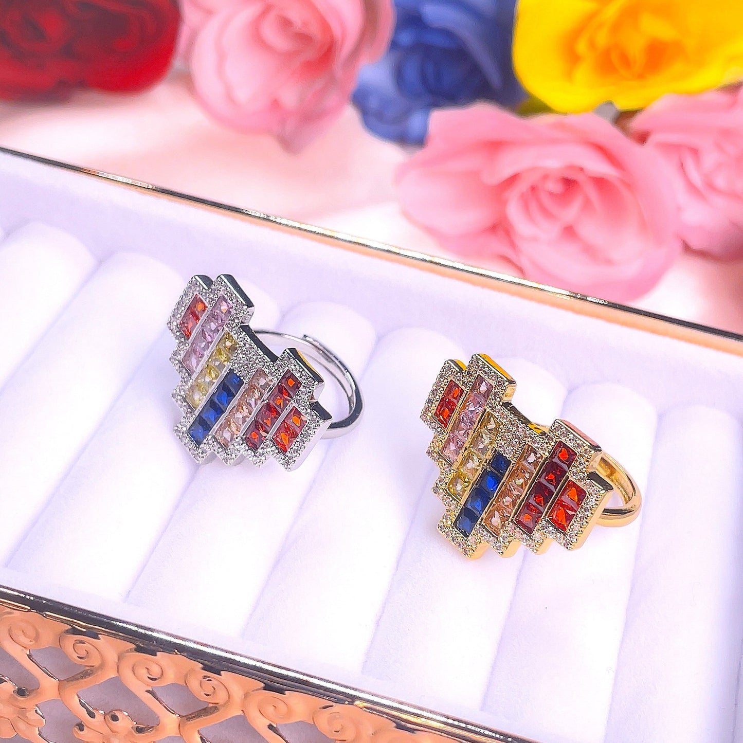 Playful Heart Ring