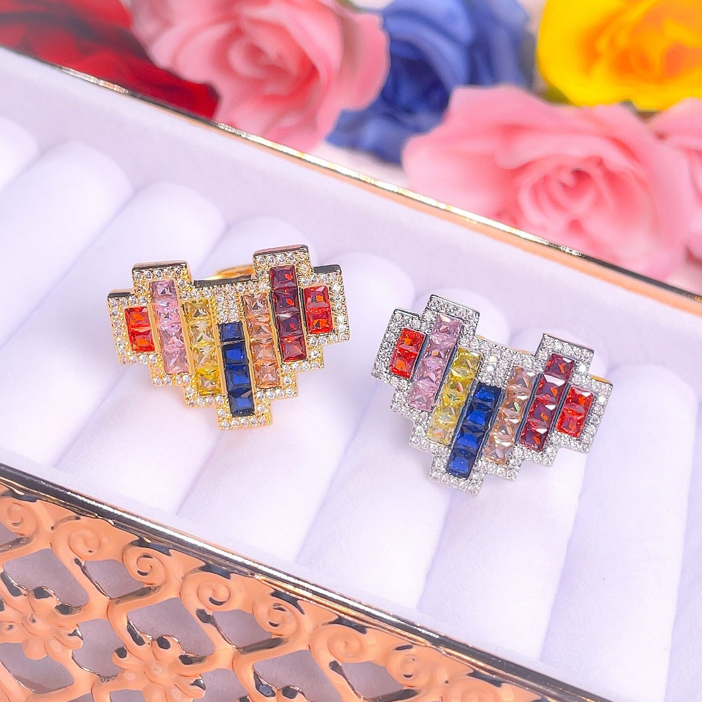 Playful Heart Ring