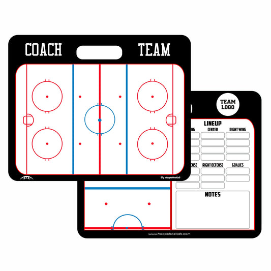 Custom Ice Hockey Magnetic Coaching Board 22x17.5" (56x45cm)