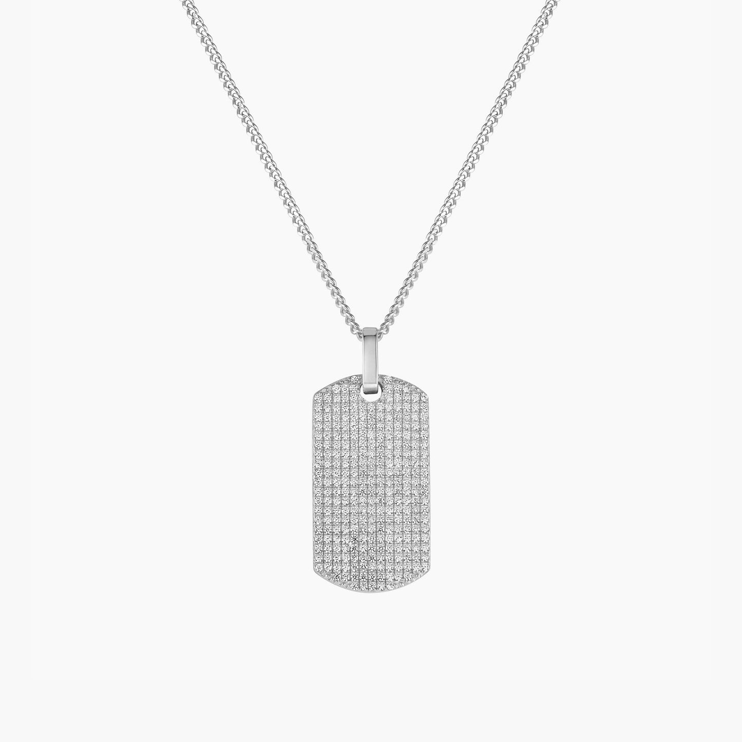 The Iced Dog Tag