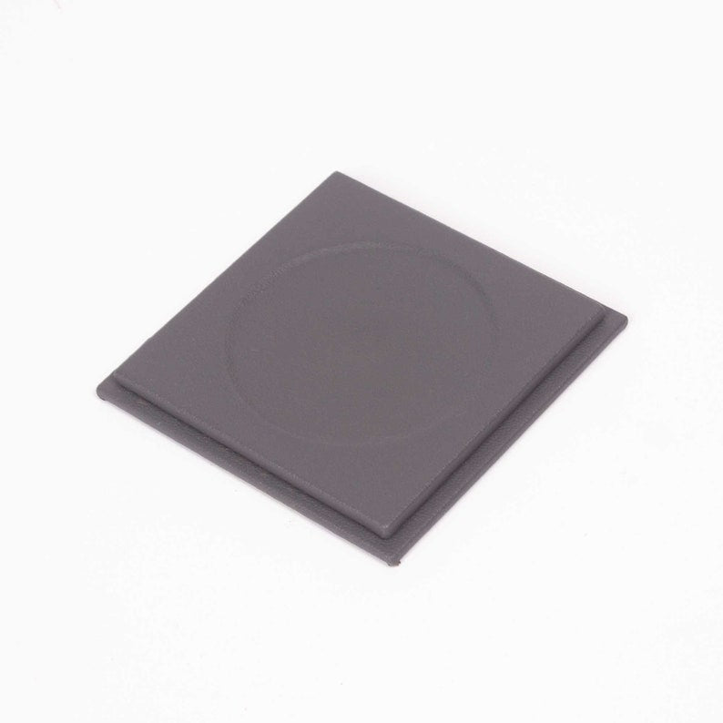 MOOG Leather Desk Set - Double Document Tray- Gray - 10 PCS