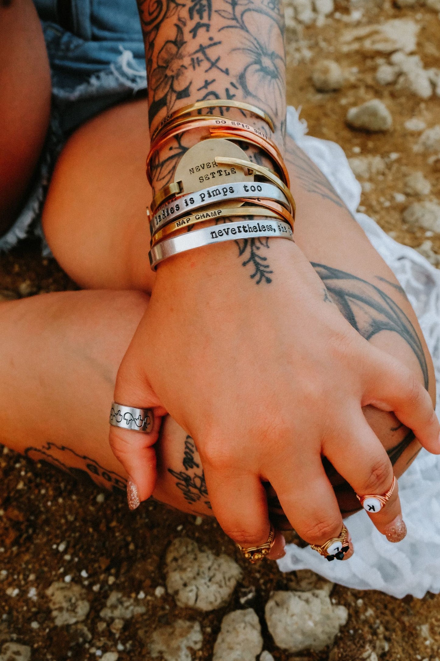 Dandelion Open Back Ring