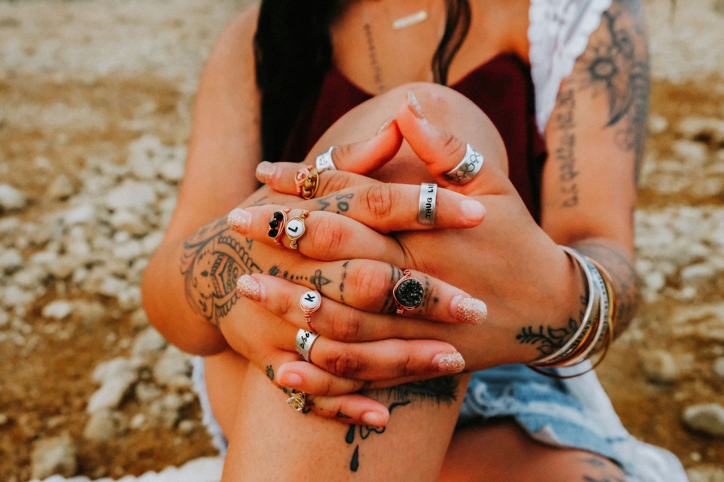 Dandelion Open Back Ring