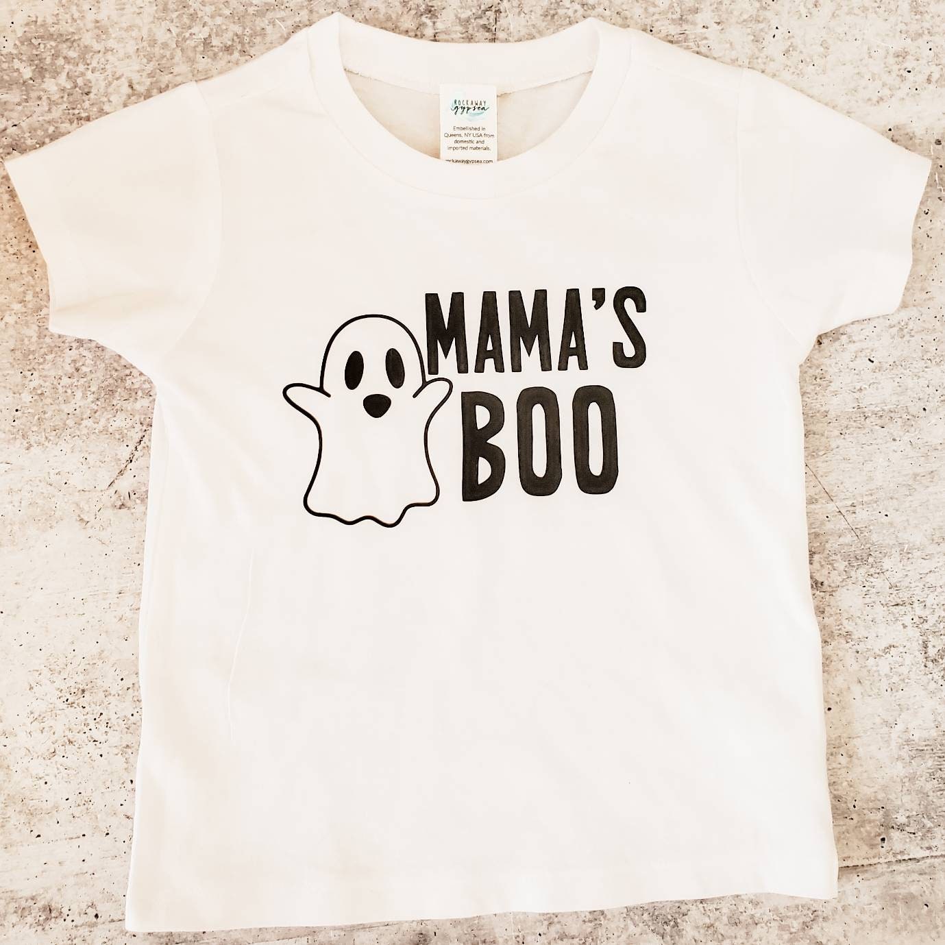 Halloween Mama's Boo and Daddy's Ghoul Baby and Toddler Tee
