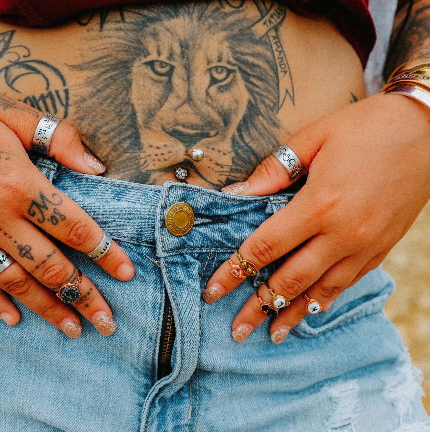 BADASS Sterling Silver Ring