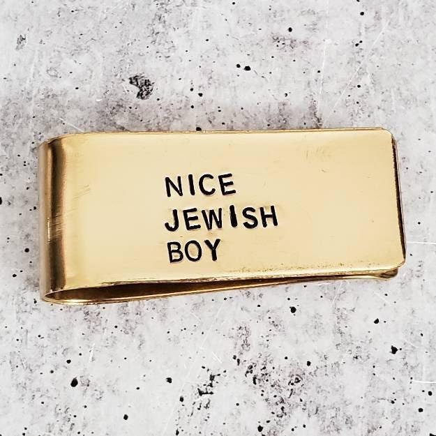 Nice Jewish Boy Money Clip