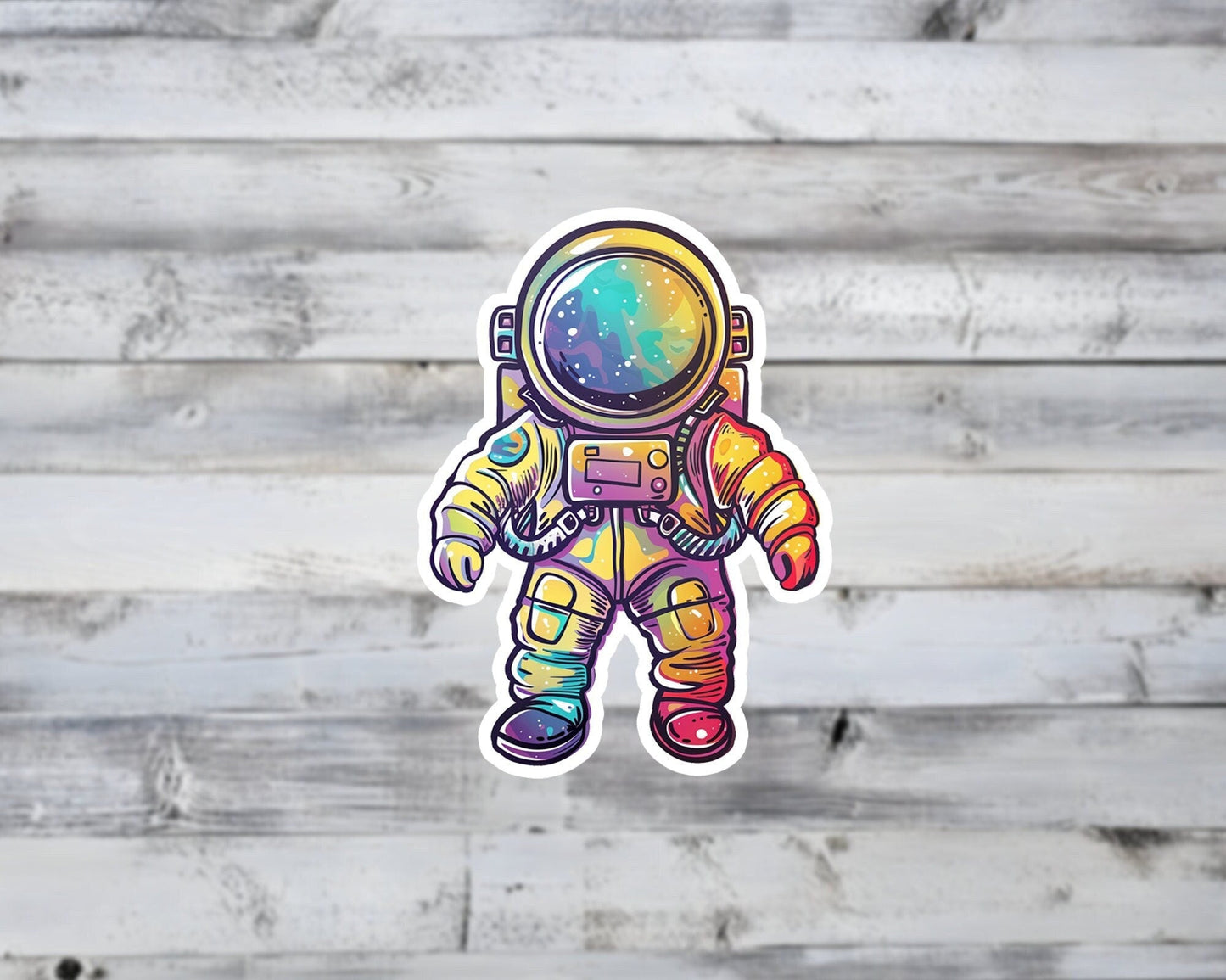 Cosmic Astronaut Vinyl Sticker